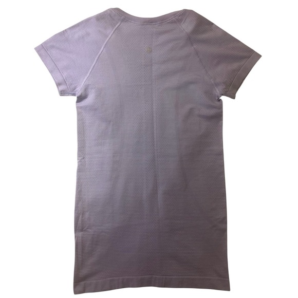 Lululemon Swiftly Tech Short Sleeve 2.0 LILAC SMOKE SZ 4 - Picture 3 of 5